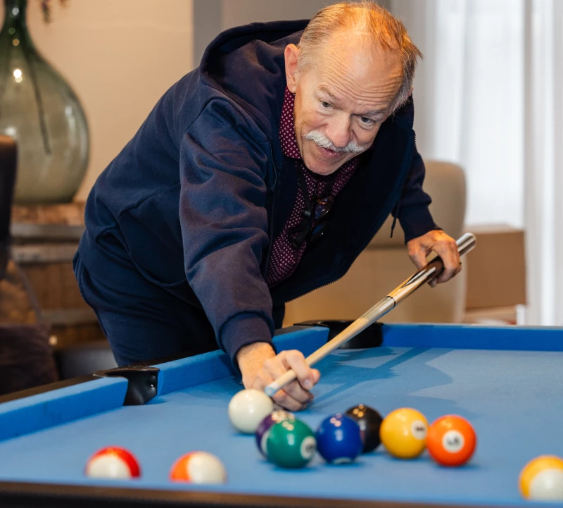 Activiteit tijdens een dag bij de dagbeleving in Heeze