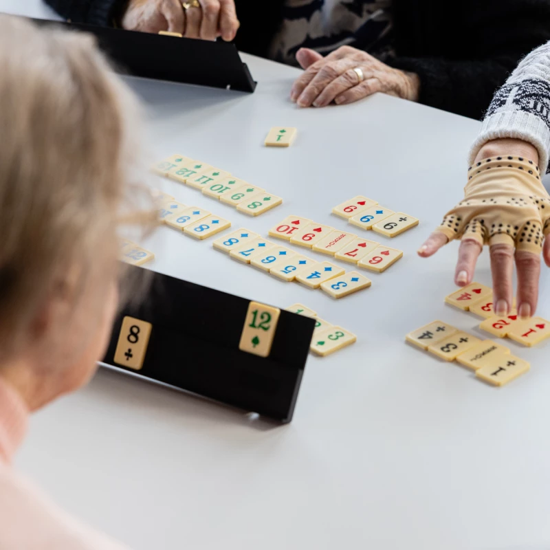 Sfeer in de huiskamer tijdens de dagbeleving