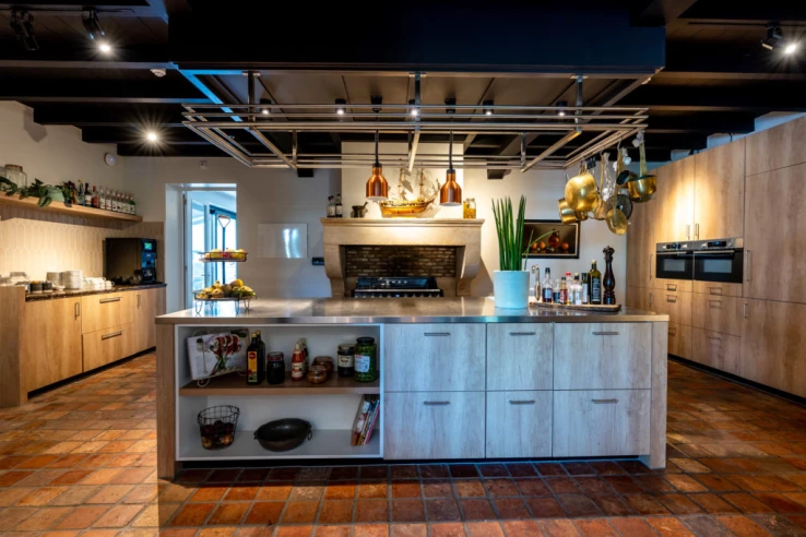 Open keuken van zorgvilla Valckenborgh